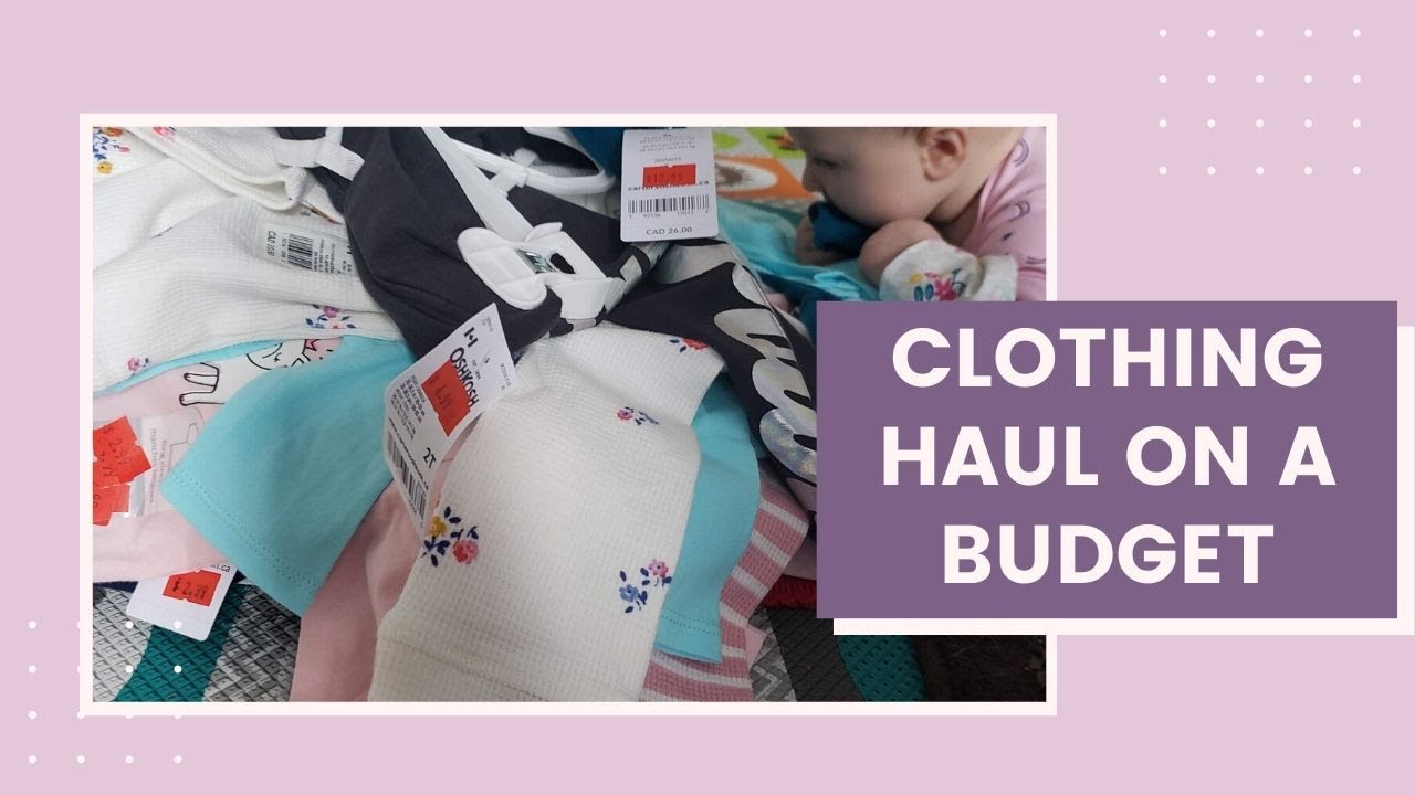 Where is my channel going + baby clothing haul on a budget YouTube