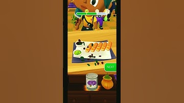 SUSHI ROLL 3D - Cooking Asmr |  Gameplay Level 13 | Your Favorite Sushi Rolls in 3D!