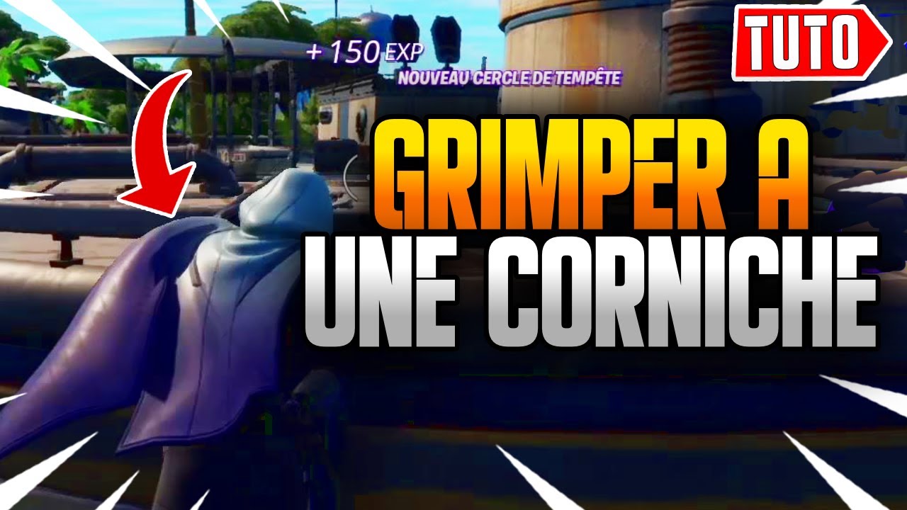 Grimper A Une Corniche Dans Les 3S Apres Avoir Sprinter
