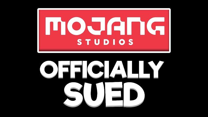 Why Mojang WON'T Respond To The Lawsuit