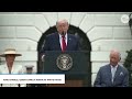 Trump honors King Charles III's mother Queen Elizabeth II,' highlights American, British 'roots'