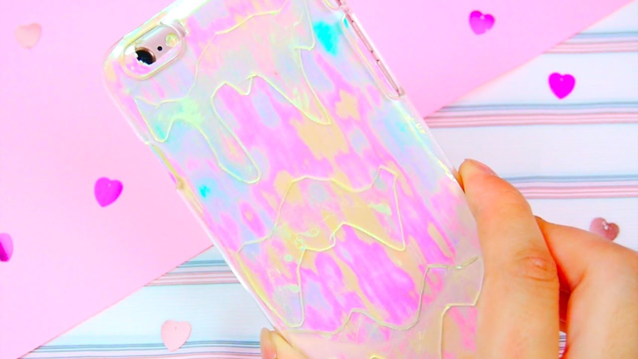 100均のスマホケース カバー でオリジナル自作デコのやり方 Love Iphone