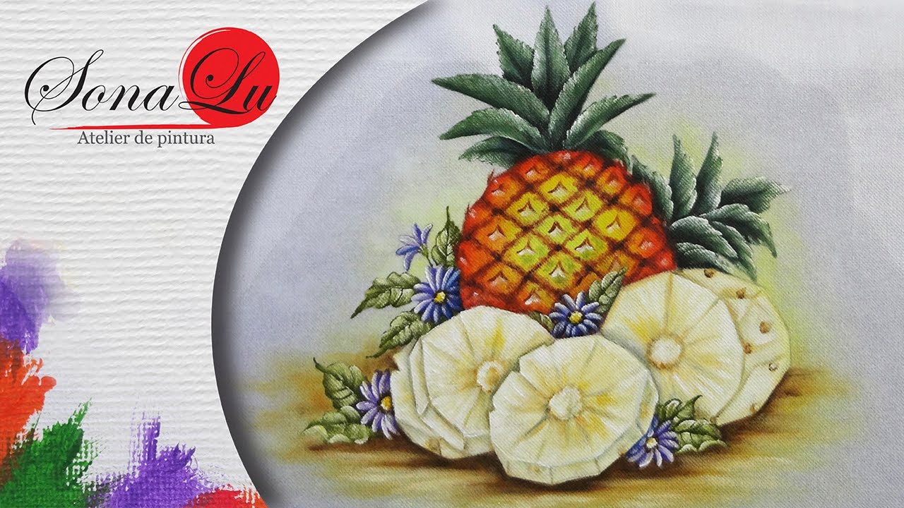 Aula 66 - Abacaxis em Pano de Prato