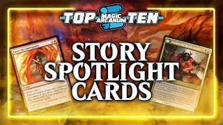 The Top 10 Story Spotlights
This video is sponsored by Frameamajigs, the framing solution for your favorite collectible cards. Back their Kickstarter now: https://www.kickstarter.com/projects/thingamajigs/frameamajigs?ref=xww04g
Since they first appeared in the 2016 release of Kaladesh, weve had over 230 Story Spotlight cards, each helping to connect the games iconic characters, locations, and events. But which ten are the best combination of flavor and function? Which are the most memorable? Which make up Ryans Top 10 to date?
Read the official story: https://bit.ly/MTG_StoryPage
Become a Lore Mage: https://bit.ly/Patreon_4_Arcanum The Top 10 Story Spotlights