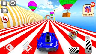 Superhero Mega Ramp Car Sunt - Ramp Car Games GT Car Stunts - Android Gameplay screenshot 1