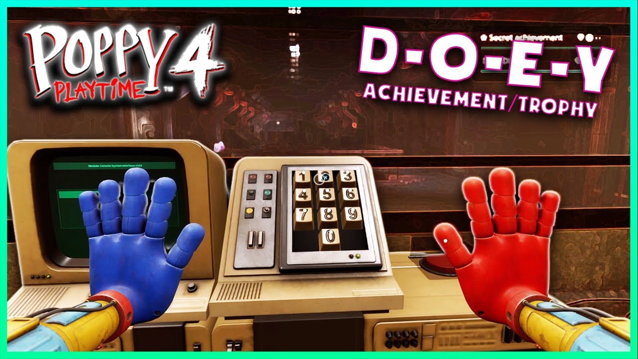 🤖🔍 D-O-E-Y Achievement/Trophy Guide | Poppy Playtime 4 - YouTube