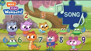 SONG: Count to 10 | Work It Out Wombats! on PBS KIDS