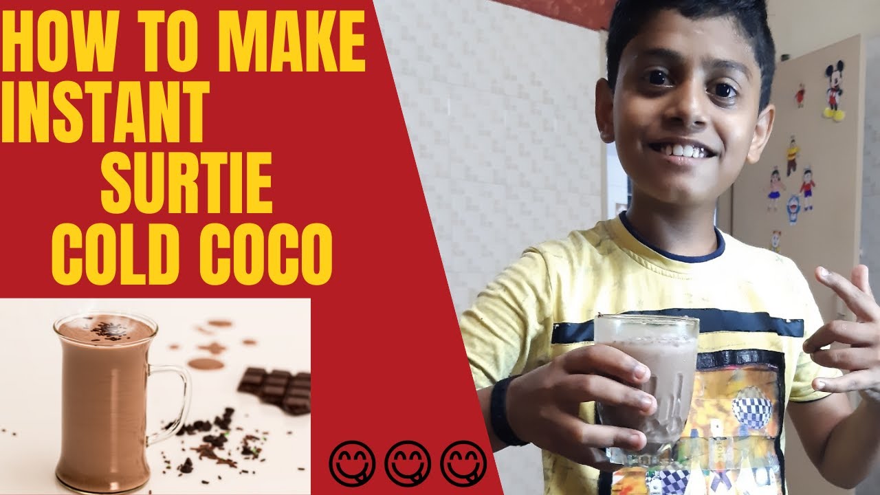 How to make instant surtie COLD COCO without cornflour at home |COLD ...