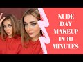 Nude day makeup look in 10 minutes  makeup under 1000 rupees  drugstore glam