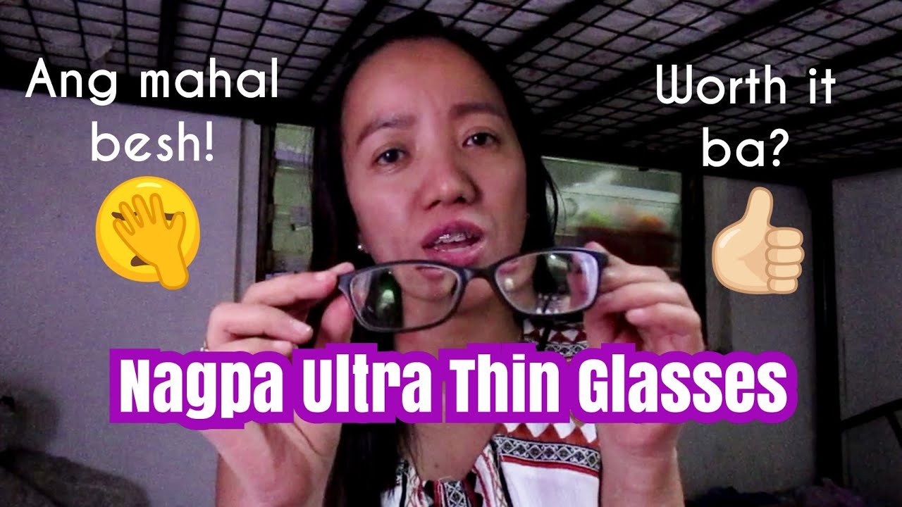 Nagpa Ultra Thin Glasses🤓 | vlog