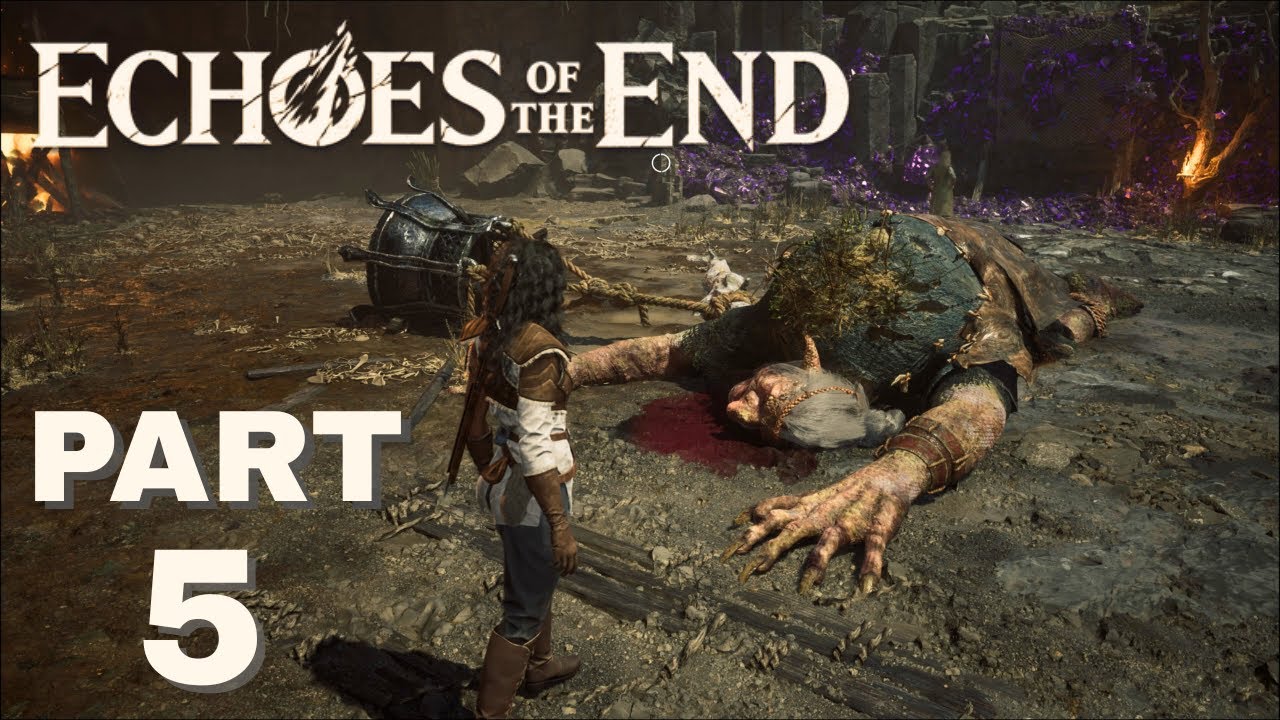 ЭХО КОНЦА Глава 4. Сражение с Фориньей и головоломка со статуей | Прохождение игры, часть 5