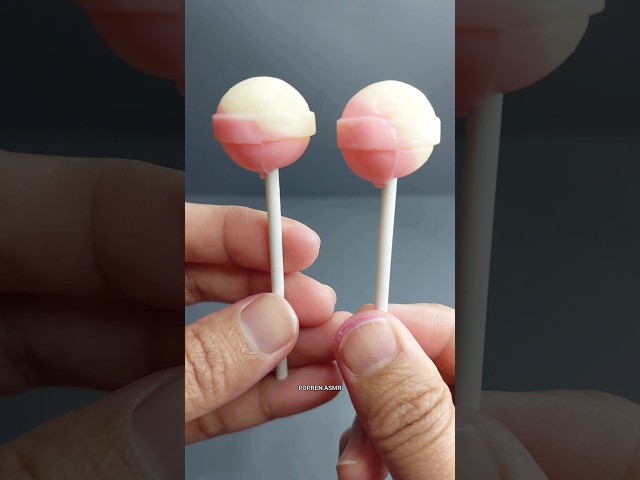 Hunting hot hot milk lollipop #poprenasmr #candy #candyopening #lollipop