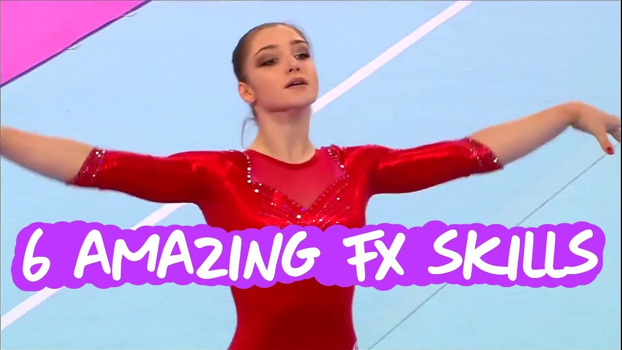 6 Amazing Floor Skills Gymnastics YouTube