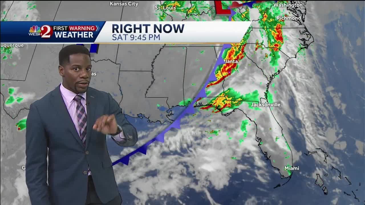 Severe thunderstorms and gusty winds possible Sunday afternoon - YouTube