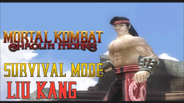 Mortal Kombat:Shaolin Monks - Survival Mode (Liu Kang)
