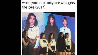 Red velvet memes because you are a ReVeluv.. Ft.. K-pop memes