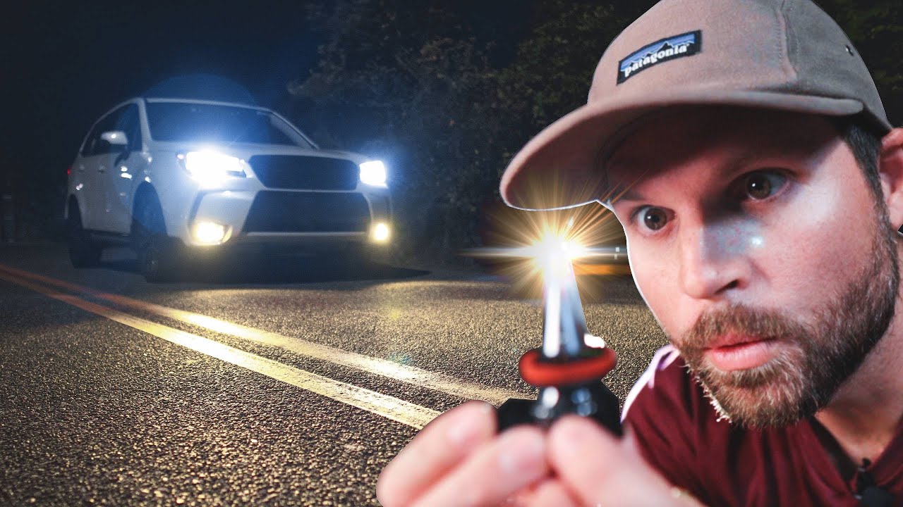 Светодиодные противотуманные фары золотисто-желтого цвета Auxito