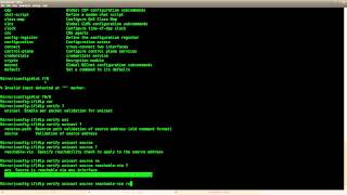 Unicast Reverse Path Forwarding