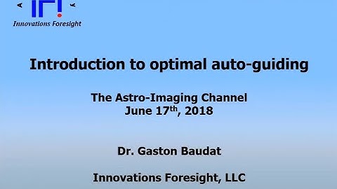 Introduction to Optimal Autoguiding:  How to Get the Most From Your Setup