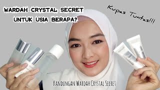 Wardah Crystal Secret untuk Usia Berapa? | Kupas Tuntas Kandungan Wardah Crystal Secret | by RAHAYU