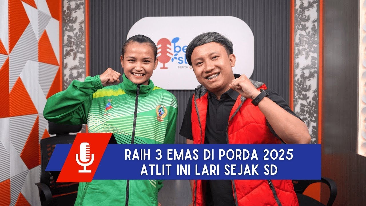 Raih 3 Emas di Porda 2025, Kabarnya Atlit Ini Lari Sejak SD
