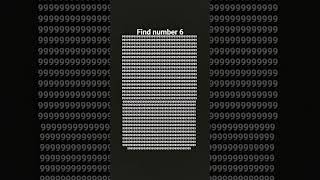 Find number 6