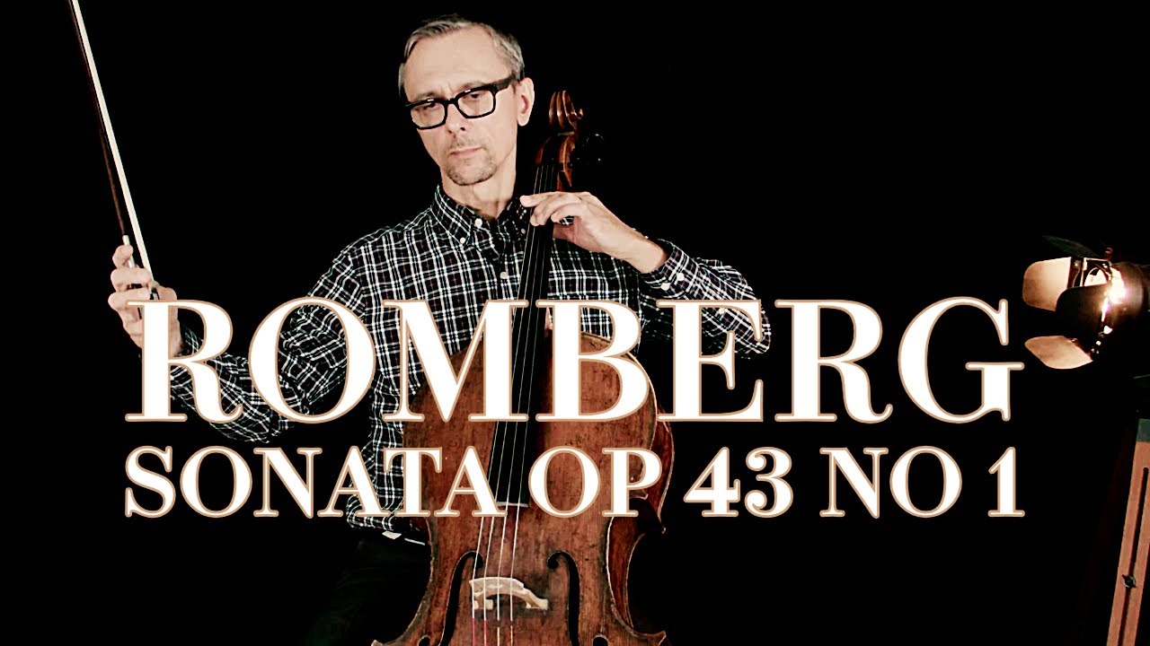 Romberg B Flat Major Sonata Op 43 No 1 | Cello Duet (Original Version)