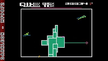 Atari 5200 - Qix © 1982 Atari - Gameplay