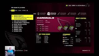 Madden 24 Arizona Cardinals Rebuild Livestream Part 1 2023 Season
