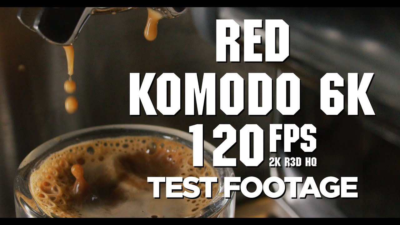 RED KOMODO 120 FPS SLOW MOTION TEST FOOTAGE YouTube