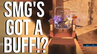 My First Time trying Buffed SMGs in Destiny 2:
Quick, sweet, short... kind of like an SMG
MAIN CHANNEL | https://www.youtube.com/user/MTashed
TWITTER | https://twitter.com/MTashed
TWITCH | https://www.twitch.tv/mtashed
INSTAGRAM | https://instagram.com/mtashed My First Time trying Buffed SMGs in Destiny 2: