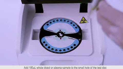 A real POCT coagulation analyzer (Microfluidic Technology)