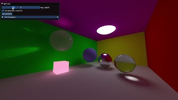 Simple GPU path trace demo