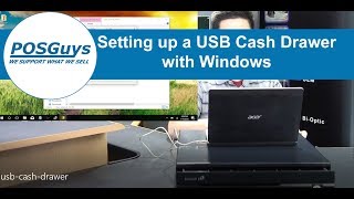 Setting up a USB Cash Drawer (CR3000 & Win10)