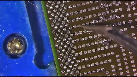 how hard is it to reball the core of a gpu