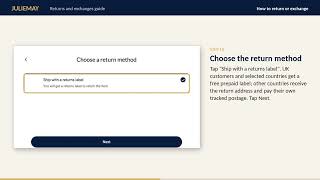 How to Return or Exchange Your JulieMay Order | Returns Portal Step-by-Step Guide