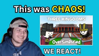 Three Kingdoms - OverSimplified Reaction