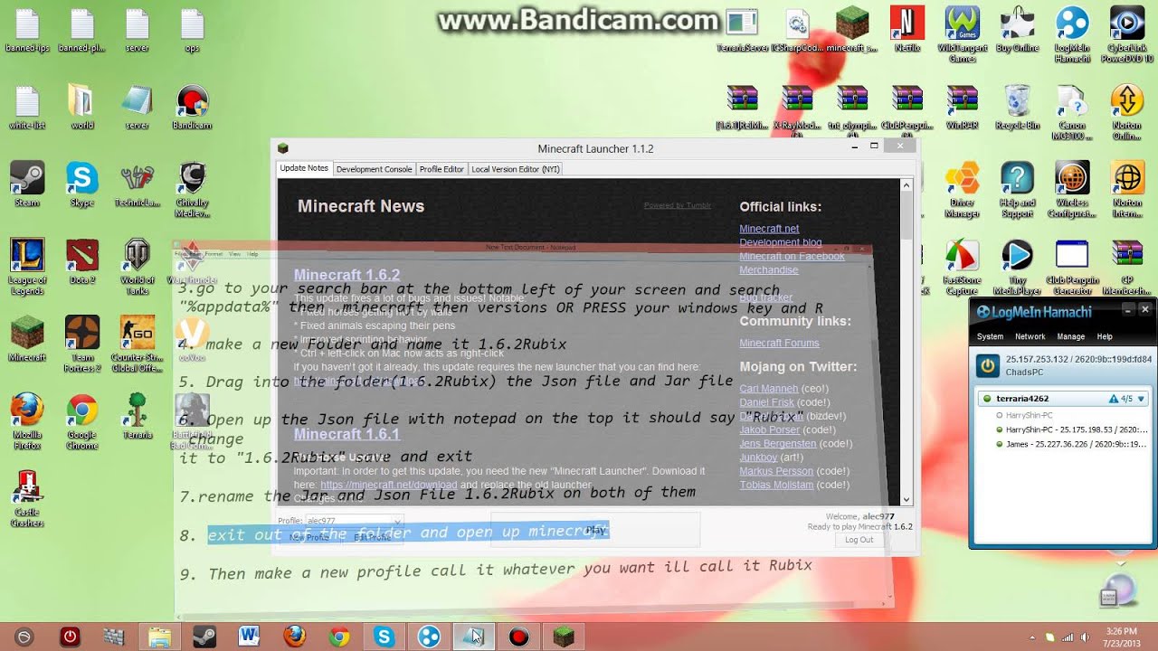 How to install Rubix for minecraft 1.6.1/1.6.2 and other updates!