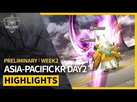 하이라이트 | APAC KR Preliminary DAY2 - <strong>서머너즈</strong> 워 월드 아레나 챔피언십 2020 아시아퍼시픽