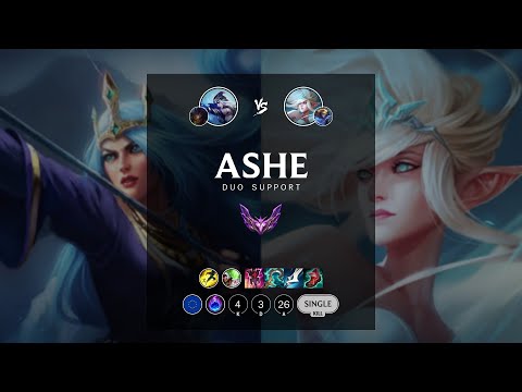 Ashe Support vs Janna - EUW Master Patch 12.11