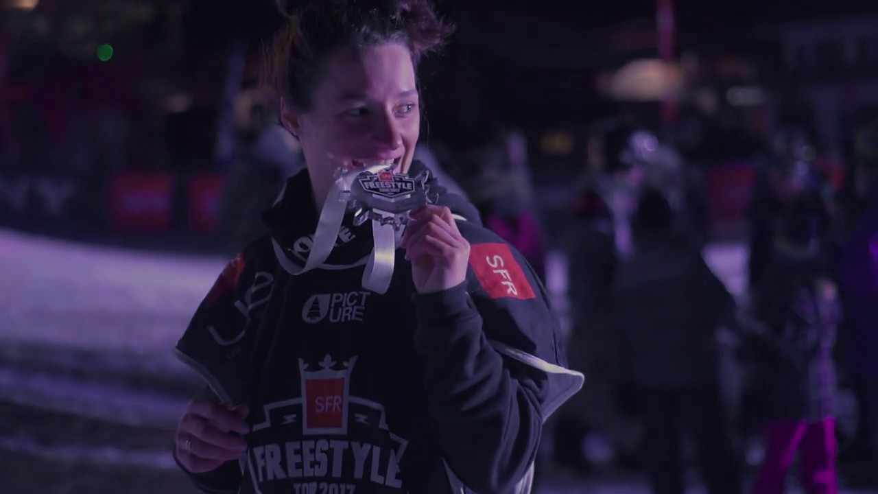 My 2nd place at the SFR freeski Tour in 2017 - Sarah Hoefflin