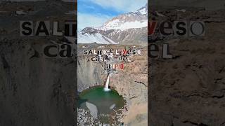 Salto El Yeso, Cajón del Maipo #cascada #naturaleza #montaña #chile