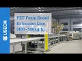 Pet foam board extrusion line  useon