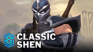 Classic Shen Wild Rift Skin Spotlight