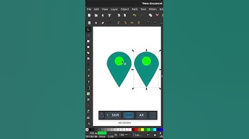 Location Icon Design | Inkscape