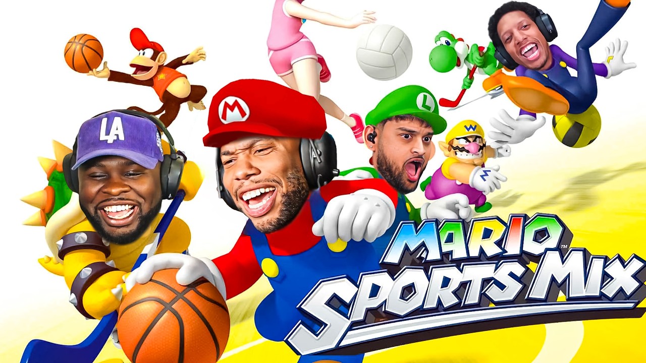 NOBODY TOLD US THIS GAME WAS THIS FIRE! (Mario Sports Mix)