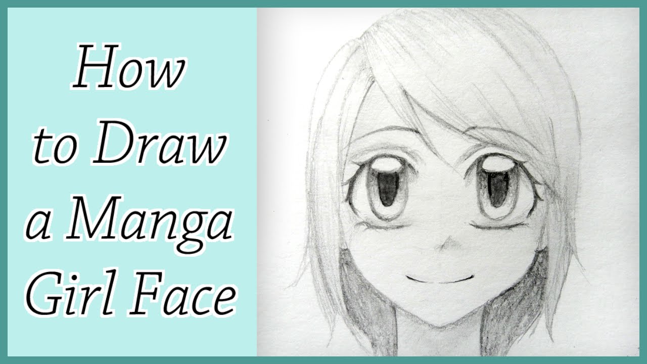 How To Draw Anime Girls Face - Goimages Mega