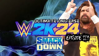 Ultimate Universe Series - Episode 129 (SmackDown) - WWE 2K24 - You Pick The Matchups! (4K) screenshot 4