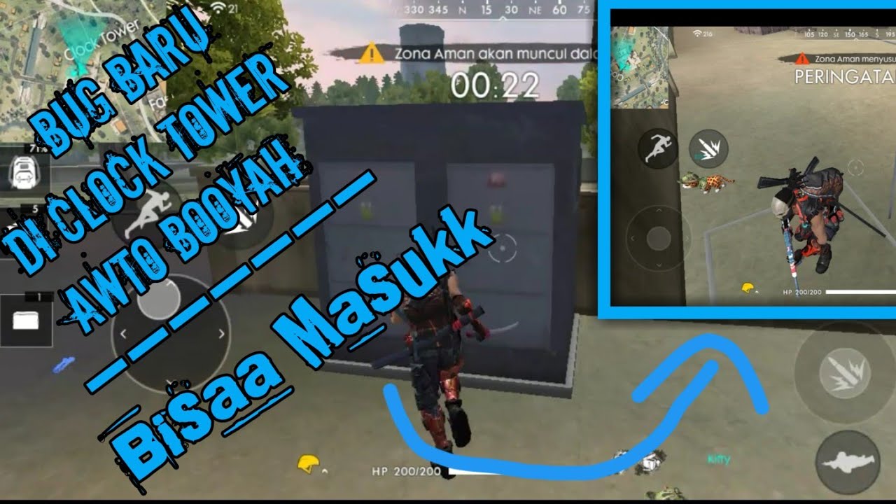 RGAME BUG DI CLOCK TOWER AUTO BOOYAH YouTube