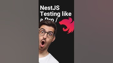 Write NestJS Testing Like a Pro Developer  #nestjs #nodejs #shorts